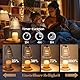Marycele Kerzenwärmer Lampe, Candle Warmers mit Timer und Dimmer, Duftlampe Elektrisch Home Decors, Geschenke für Frauen Geburtstagsgeschenk, Deko Wohnzimmer, Aroma Diffusers mit 2 Glühbirnen, Gold
