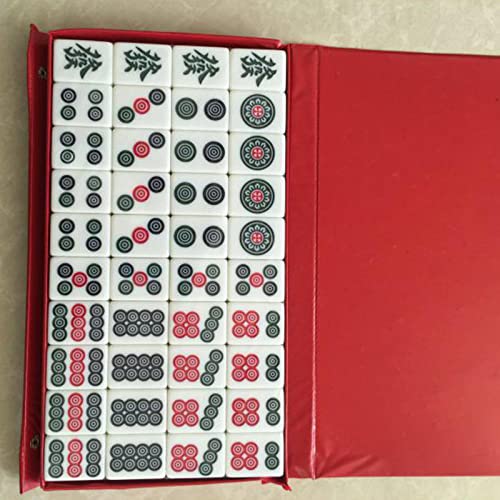 Juego Mahjong Chino Kowaku con 40 Fichas miniatura 6