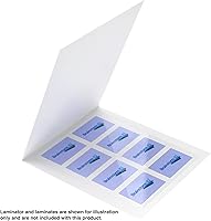 Vista 4 de Brainstorm ID Portabicicletas de laminación tamaño carta, paquete de 5 (grande)