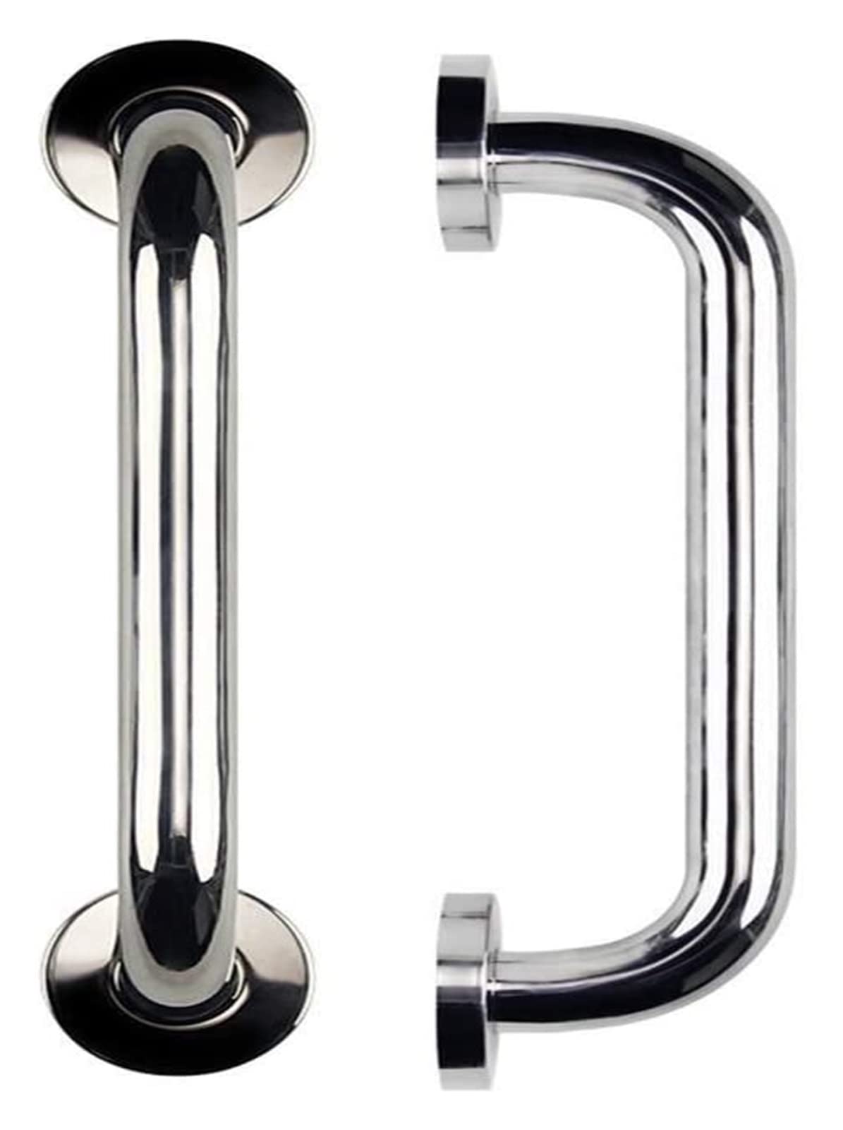 Barras de Apoyo de Acero Inoxidable, Barra de Seguridad de Pared, Herramienta de Asistencia para Personas Mayores o con discapacidad, para baño, Inodoro y pasamanos (tamaño: 124 cm