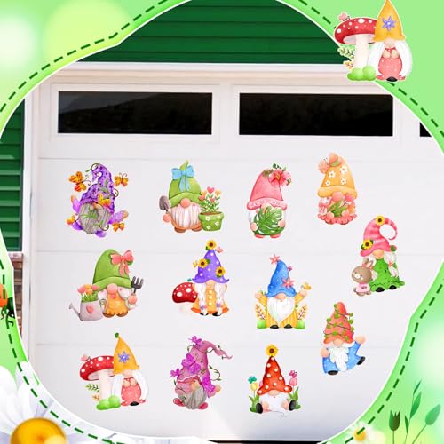 12 Imánes de Gnomos Suecos para Refrigerador miniatura 4