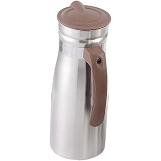 ARTISOUL? 1000Ml Stainless Steel Iced Tea Juice Pitcher for Restaurant Sturdy 8.5X23Cm Brown | Kitchen Dining & Bar | Dinnerware & Serving Dishes | Pitchers