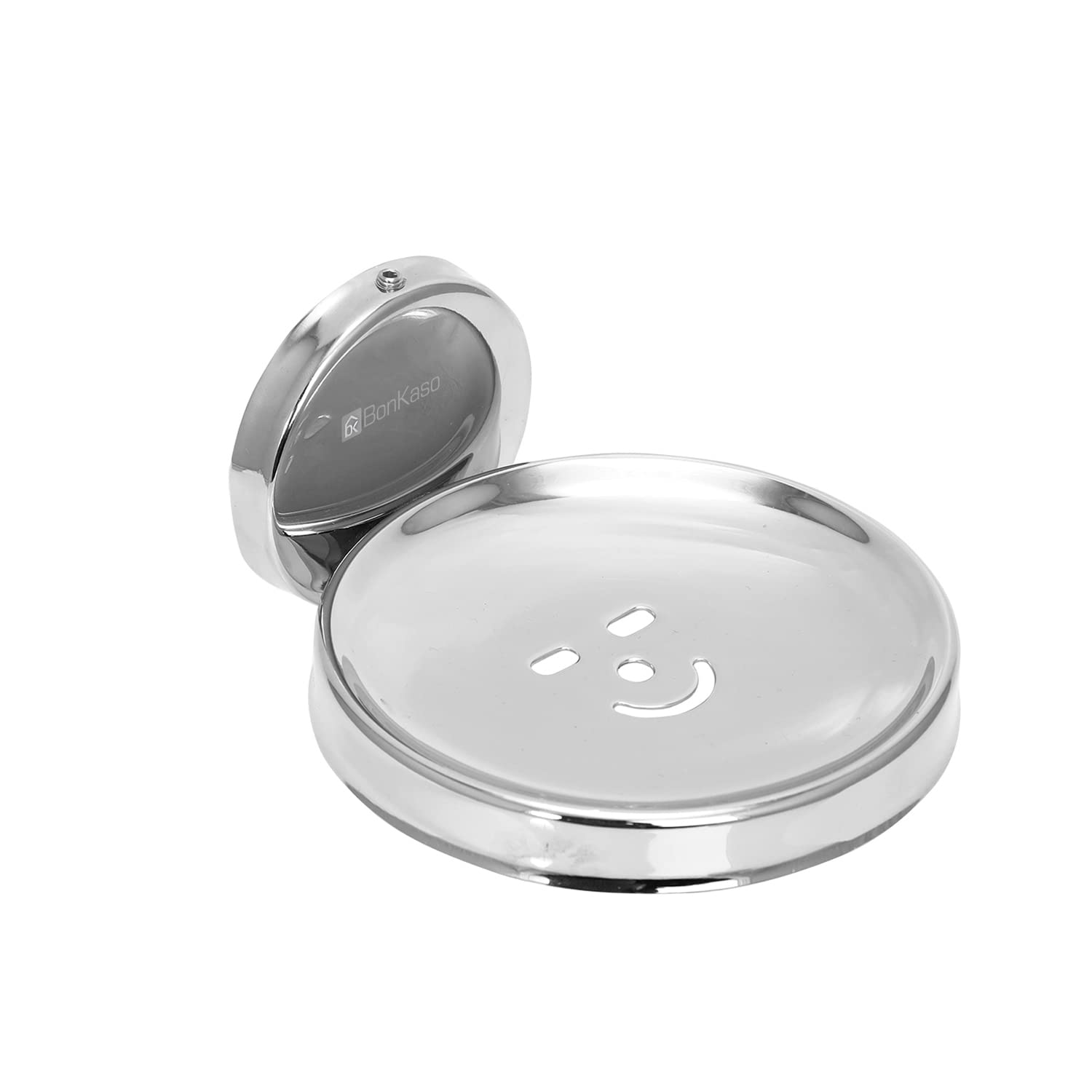 BonKaso Stainless Steel Wall Mount Soap Dish Holder, Pack of 1, Chrome (B0BS1B9NJD) Amazon Price History, Amazon Price Tracker
