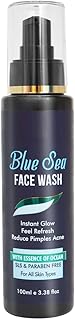 3.38floz 3.4 fl oz Blue Sea Face Wash