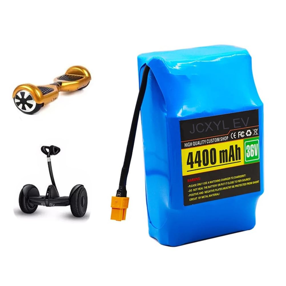 Batterie Lithium-ION 36 V 4,4 Ah pour Hoverboard électrique (10S2P) 36 V 4 400 mAh pour trottinettes électriques et Planches Auto-équilibrées