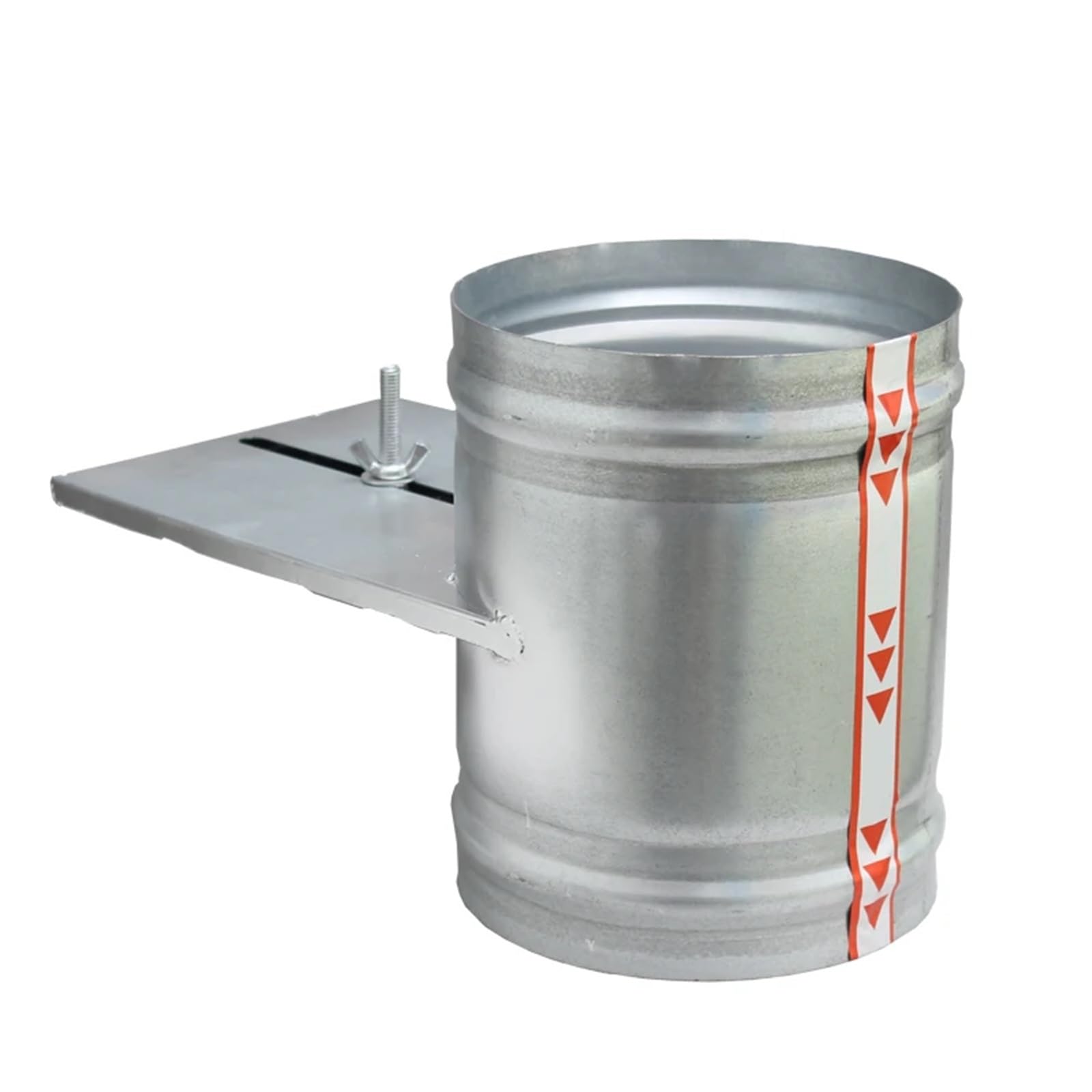 Zawór zwrotny z napędem silnikowym do rury 3/4/5/6/8 cala 80/100/125/150/200 mm z płytą ocynkowaną(Stainless steel,OD200mm)