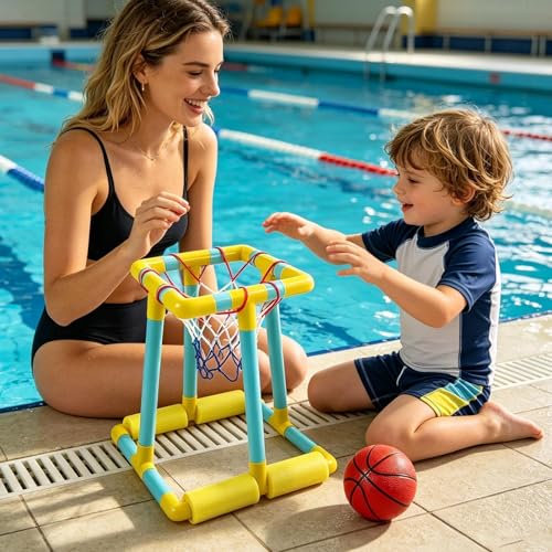 Panier de basket pour piscine haut de gamme résistant aux intempéries
