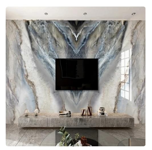 Papier peint paysage chinois pour mur TV et salon chaleureux