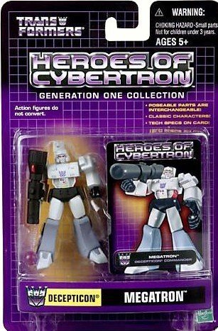 Transformers heroes of cybertron MEGATRON PVC figure