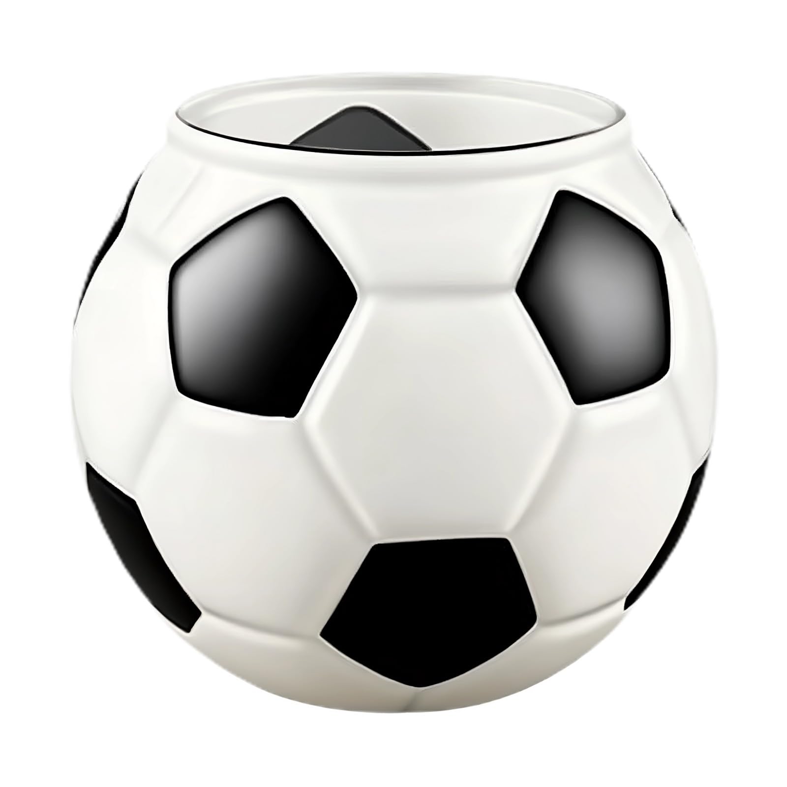 our fave Sporty Glass Drinking Cup Football/Baseball Shaped Drinkware for Home Kitchen and Outdoor Event Baseball Glass Cup