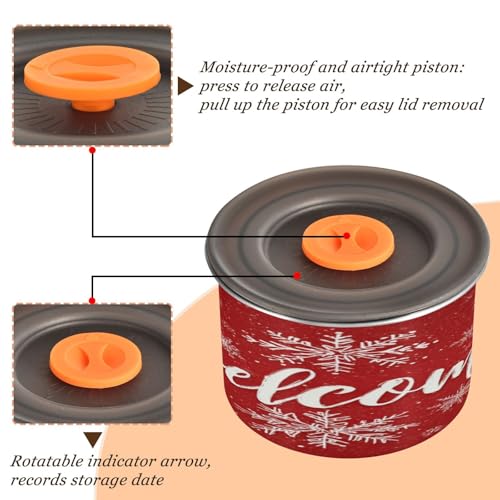 Contenedor Hermético para Café Acero Inoxidable 500ml miniatura 3