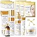 Kit Skincare Viso Completo, 12 Pezzi Skincare Kit Collagene Viso, Cofanetto Regalo Donna Beauty, Set donna regalo, Festa Della Mamma
