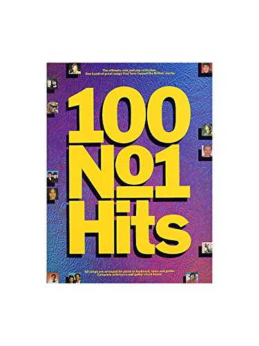 100 No.1 Hits (PVG). Partituras para Piano, Voz y Guitarra(Pentagramas )