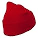 Super Stretch Knit Watch Cap Beanie - Red OSFM