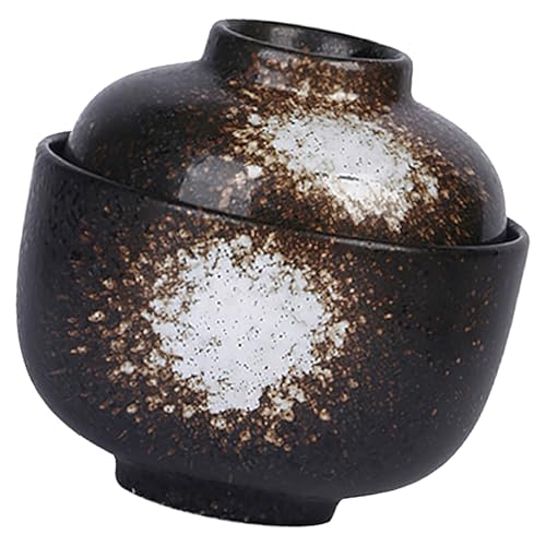 ROMISBABA 日式製蒸し器耐熱スチームポット家用デザートカップ調理必需品小型蒸し碗茶碗蒸し用