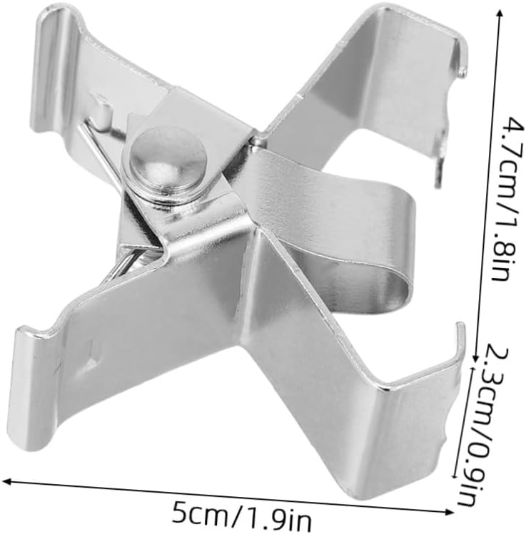 BUTIFULSIC 3pcs Metal Wet Canvas Clips for Oil Painting Frames, Rustproof Iron Oil Painting Frame Separators with 6.8cm Clamping Opening, Multipurpose Art Supply Clips for Artists and Art