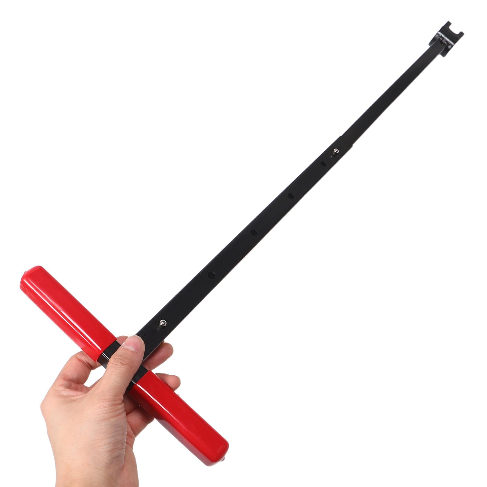 Alipis Llave de Válvula de Agua Mango en T Rojo Herramienta Manual Extensible para Cierre de Medidor Llave de Fontanero para Válvulas de Suministro en Espacios Reducidos de Agua Portátil
