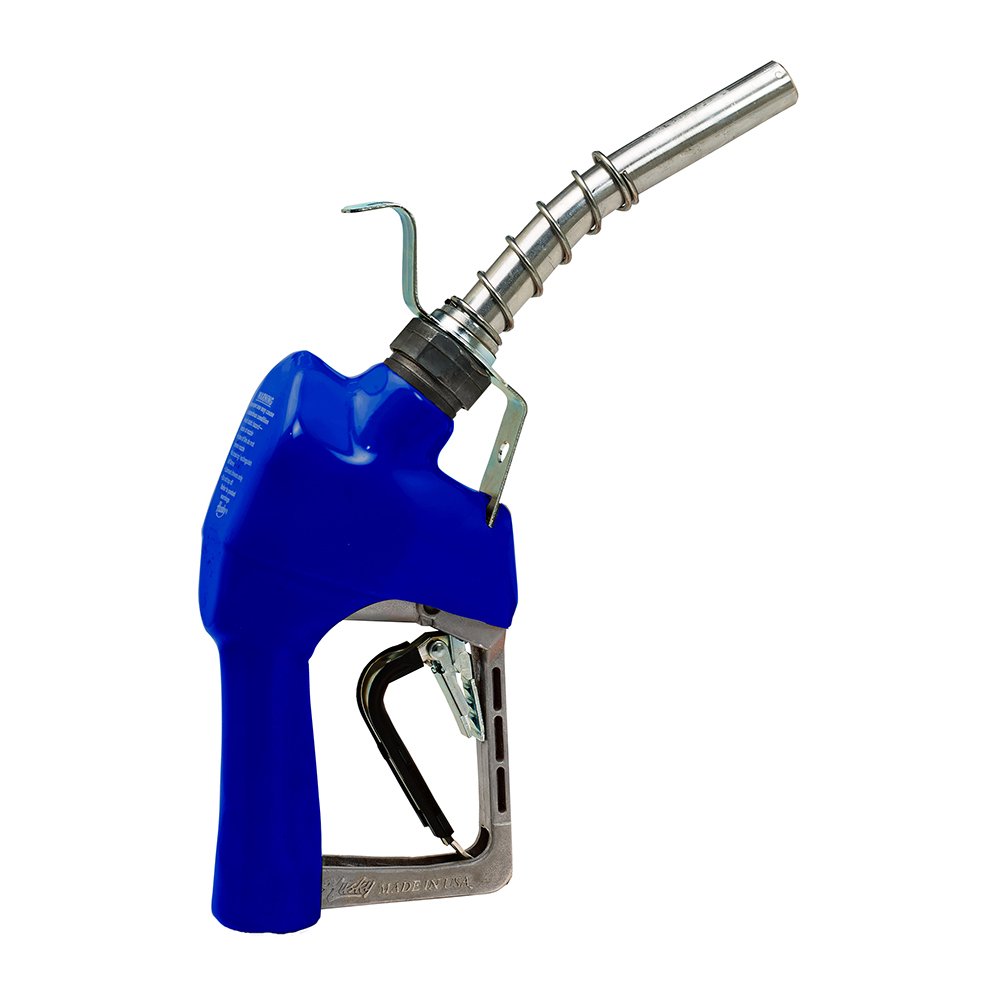 Husky XFS Unleaded Nozzle - 3-Notch Hold Open Clip With Full Grip Guard