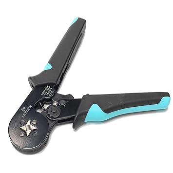 LEYDEN HSC8 6-4A, 0.08-10mm?, AWG28-7 Wire Stripper Self Adjusting Crimping Plier Ratcheting Ferrule Crimper Tool, Chakra Crimping Tool