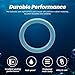 ASTROSYNC Lift Cylinder Hydraulic Seal Kit Fit for Ford New Holland 7106 7108 7308 CASE L130 Series Loaders Replace 9600670 9600669