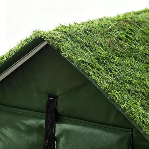 Cabane pour chat d'extérieur pliable et lit grotte résistant au vent - 8