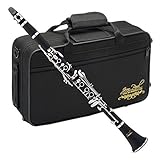 Jean Paul USA CL-300 Student Clarinet & Rico Bb Clarinet Reeds, Strength 2.5, 10-pack