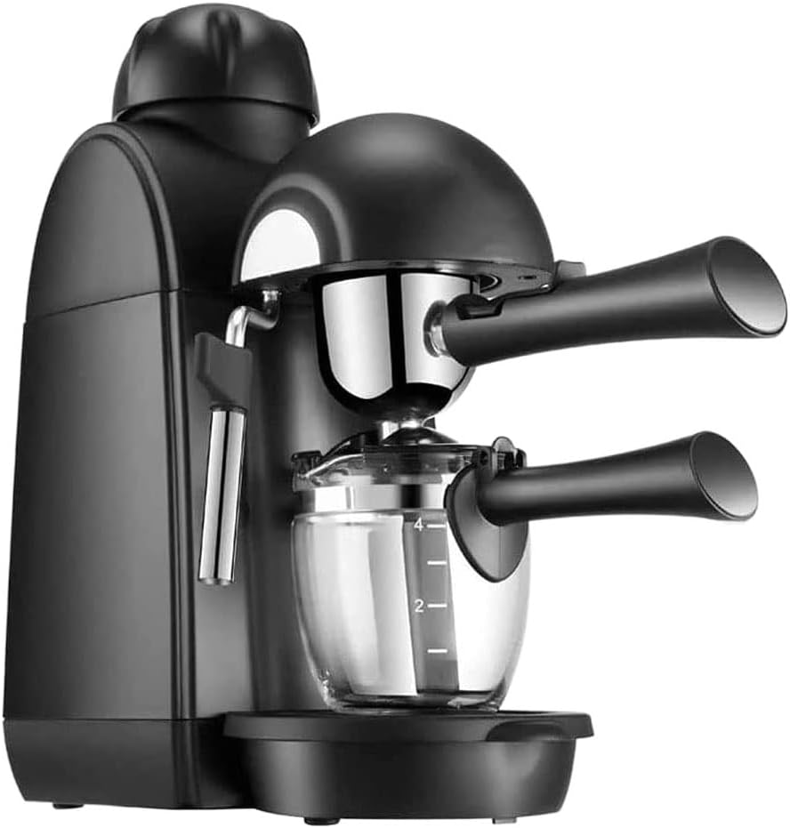 Espresso Machine, Coffee Machine with Milk Foaming Steam Wand, Espresso and Cappuccino Maker, Perfect for Home, Office Use