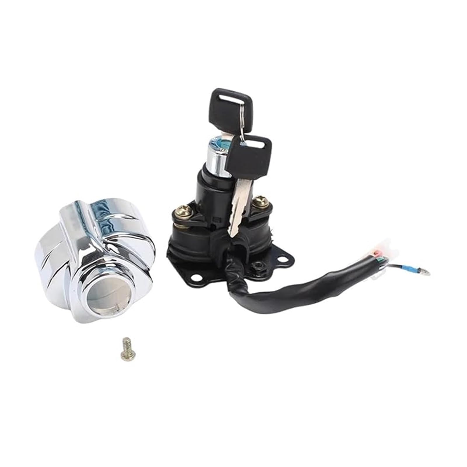 Blocco Accensione Per Magna 250 Per Steed 400 VT250 VT600 VT750 Per Shadow 600 750 Per VLX600 Chiave Di Blocco Dell'interruttore Accensione Della Motocicletta Moto