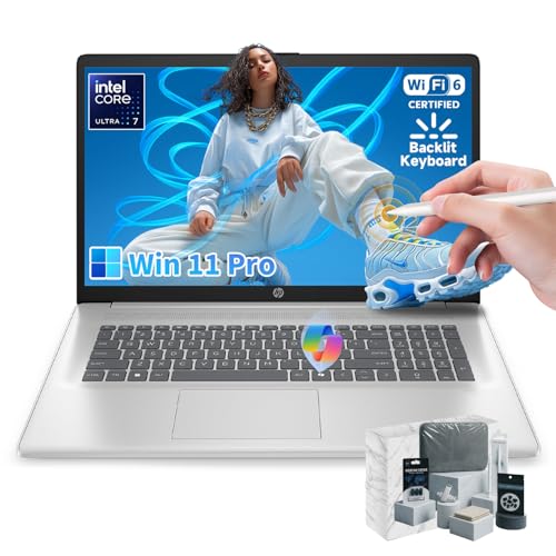HP 17C` ^b`XN[rWlXm[gp\R - Intel 12-Core Ultra 7 255U (ő5.2GHz)A32GB DDR5A1TB SSDACopilot AIA12 NPUgbvA17.3C`A`OAHD+AobN