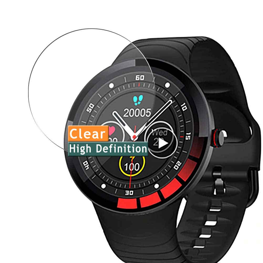 3-Pack Screen Protector, compatible with Makibes E3 Smartwatch smart watch TPU Film Protectors Sticker [ Not Tempered Glass ]