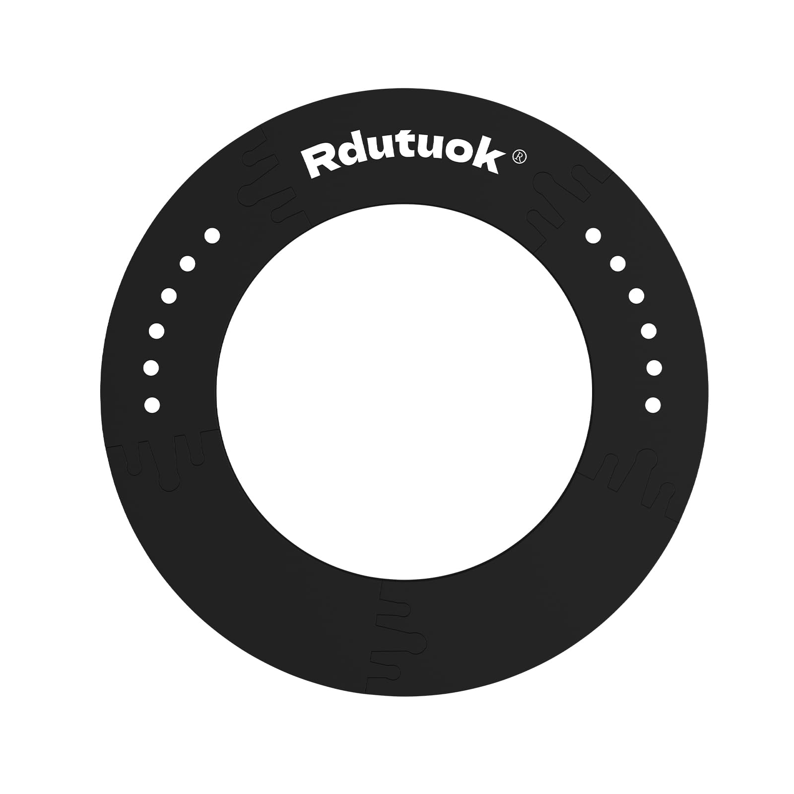 Rdutuok Dart Board Surround Ring,5Pcs Splicing Dart Board Wall Protector Eva Wall Cover for Standard Size Dartboards Prevent Wall Damage With The Wall Protector Plate — image 1