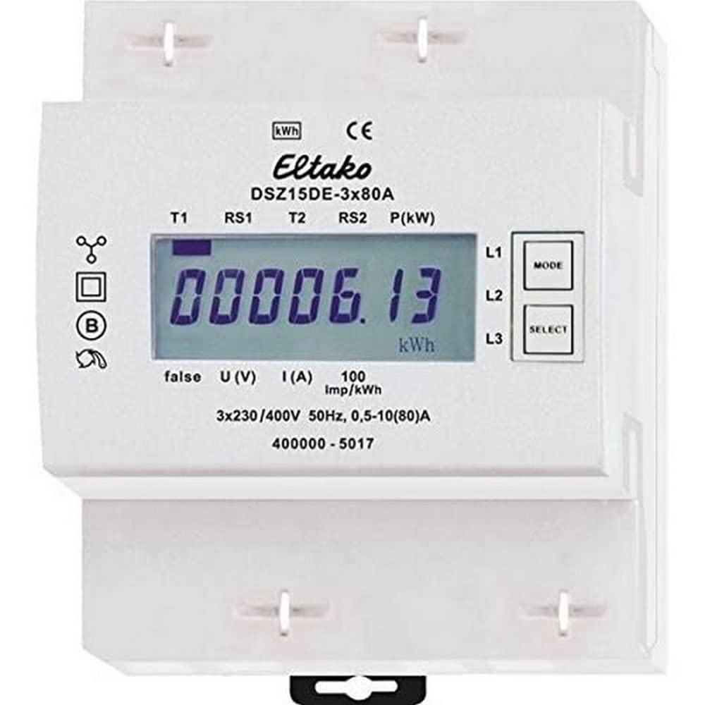 Eltako DSZ15DE-3x80A Drehstromzaehler digital 80A 1St.