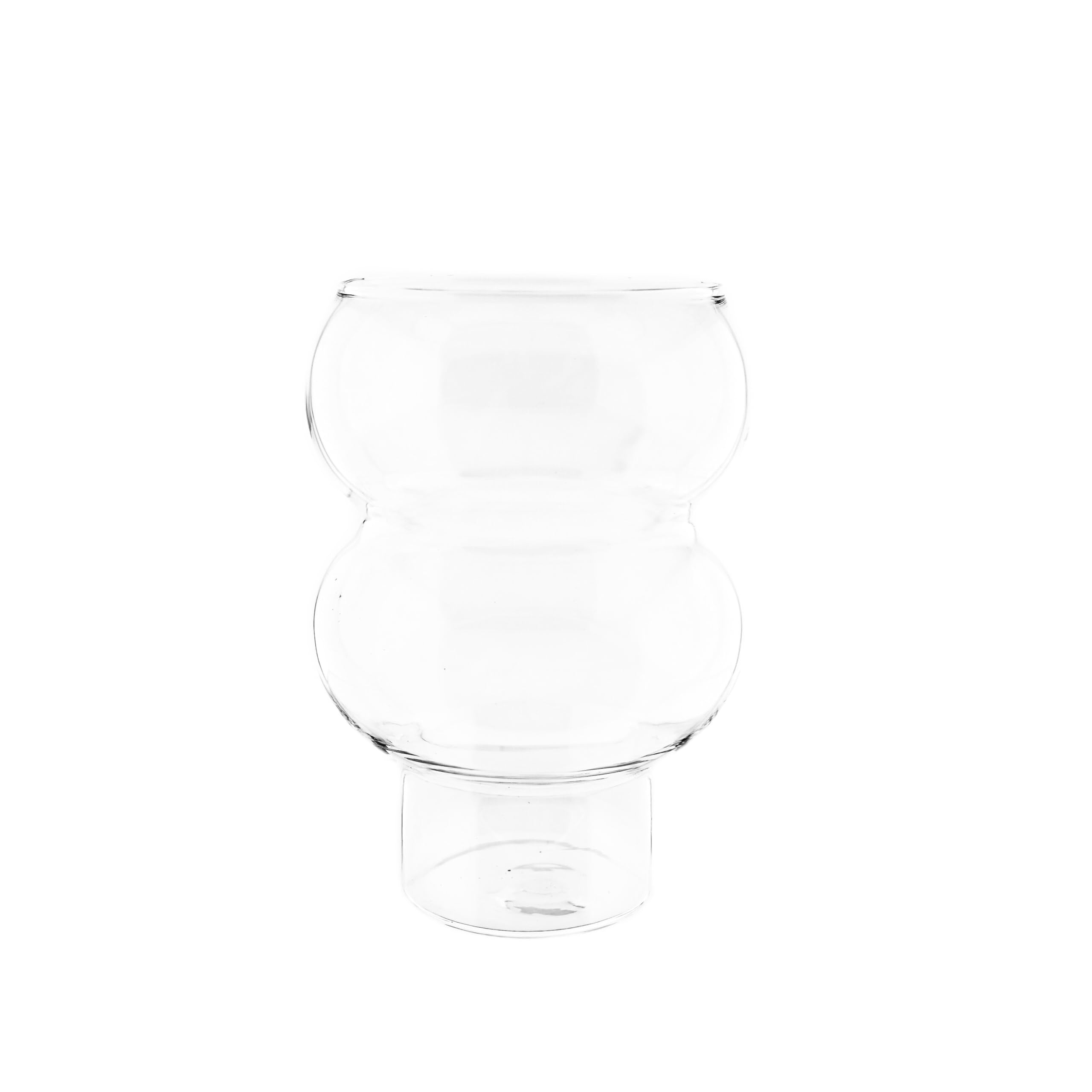 12er Trinkgläser-Set mit Bubble Design, 550 ml, Wassergläser, Transparent, Spülmaschinenfest