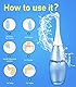 Po Dusche für die postpartale Dammpflege,Tragbares Reisebidet Sprayer für Persönliche Hygiene Handbidet Flasche 450ml Portable Bidet-Travel Bidet