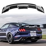 GGsmdick Rear Spoiler Wing Compatible with 2015-2022 2 Door Mustang Shelby GT350 GT500 Style Coupe Wing Mustang Spoiler