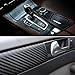 Lypumso 3D Black Carbon Fiber Vinyl Wrap with Tool Kits, Air Release Technology Car Wrap Vinyl Roll, Self Adhesive Wrap Stickers Waterproof Film Auto Exterior Interior Decoration 1ft x 13ft