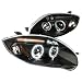 Spec-D Tuning 2LHP-ELP06JM-TM Mitsubishi Eclipse Dual Halo Led Black Projector Head Lights