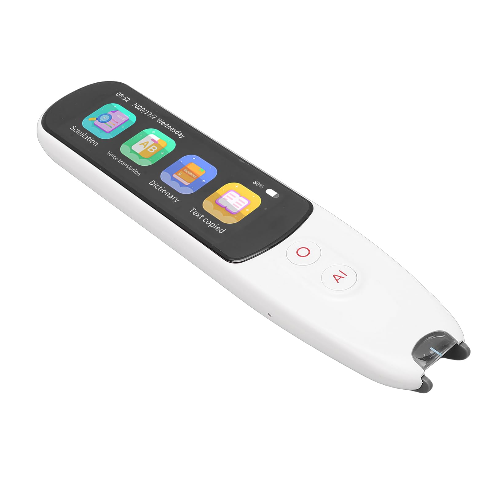 Jeffergarden Übersetzungsstift, AI Smart Pen mit Text-to-Speech und Scannen, 8 GB Speicher für Studenten und Sprachlerner