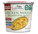The Spice Hunter Chicken Noodle Soup Bowl, 1.4-Ounce Containers (Pack of 6)