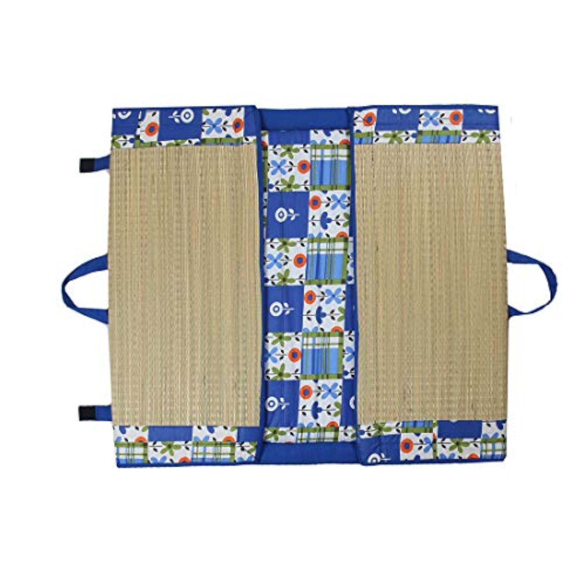 Foldable Bed Cushion with Korai River Grass Chatai