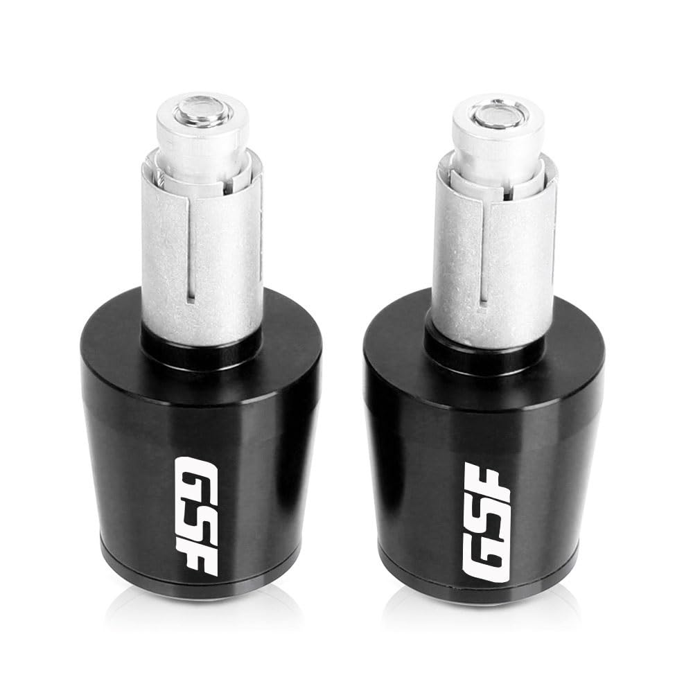 Puños de manillar negros 22mm para Suzuki Bandit GSF 600 650 1250