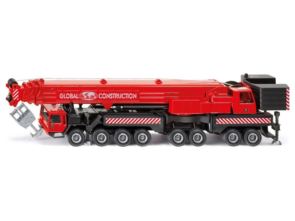 Amazon.com: Siku Mega Lifter Red and Black Global Construction 1 