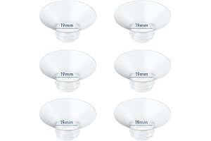 Momcozy 19mm Flange Inserts Compatible with M5/M6/M9 Breast Pumps