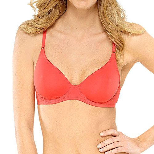 Preisvergleich Produktbild Schiesser Damen gemoldeter BH 138247, rot, 75B