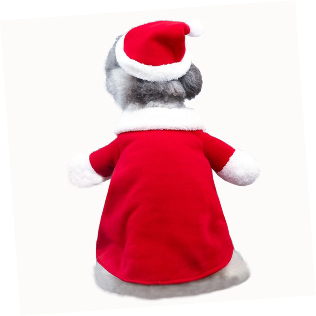 HMJGDHX 3 Pezzi Cappotto in Piedi di Natale Costume per Animali Domestici Divertenti Vestiti Cosplay per Cucciolo di Cane Xl Vestiti per Cani Costume da Festa per Animali Domestici Vestito Operato per
