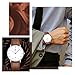 BEN NEVIS Watch, Mens Watch, Minimalist Fashion Simple Wrist Watch Analog Date with Leather Strap