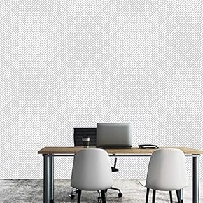 signwin Wall Mural Geometric Pattern Removable Self-Adhesive Wallpaper...