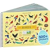 Cupkin Bird Sticker Book Activity for Kids, Toddler Airplane...