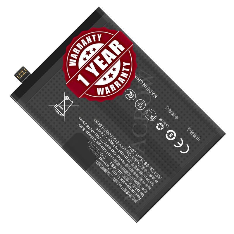 Image of Original BLP863 Battery Compatible for Oppo Reno 6 5G | K9 - (4300mAh) - 1 Year Warranty JK1