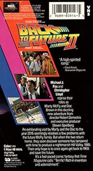 VHS Tape Back to the Future 2 Book